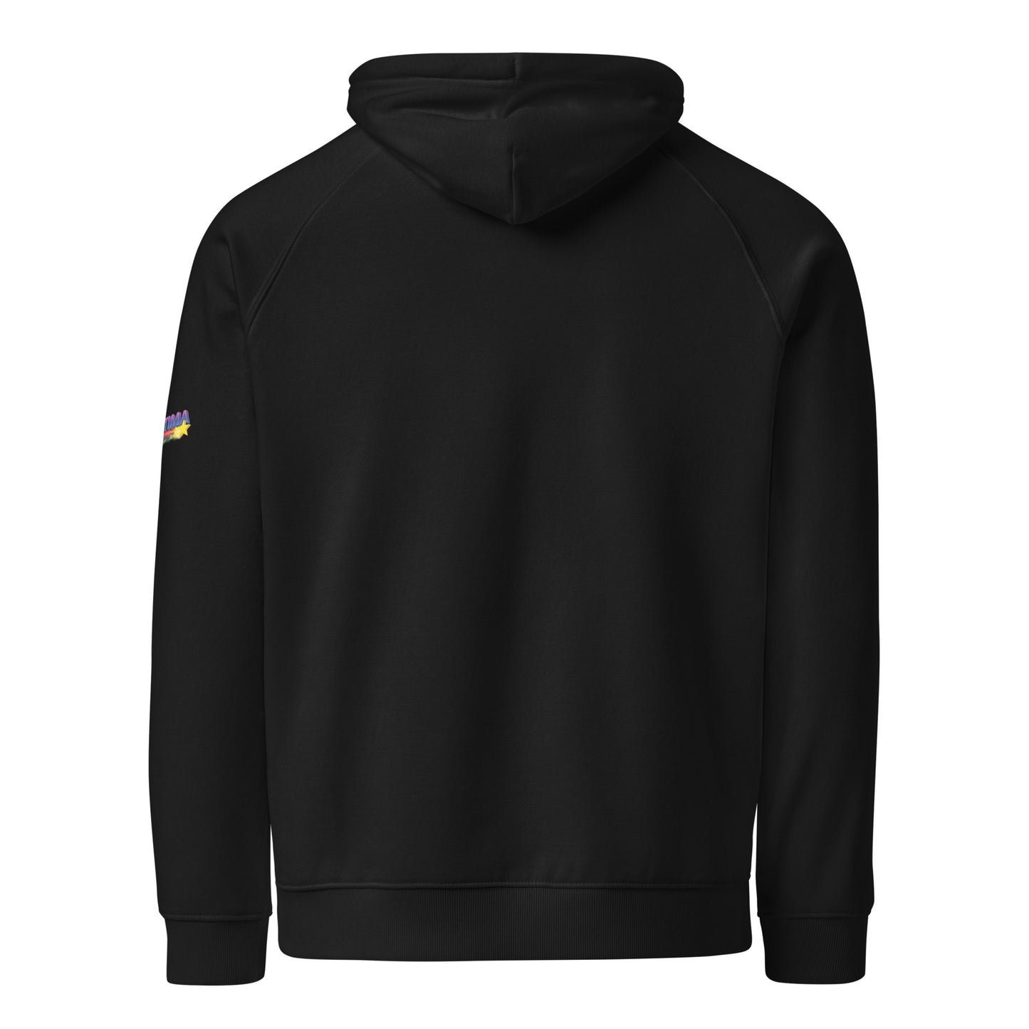 Force Free in the Streets Unisex eco raglan hoodie
